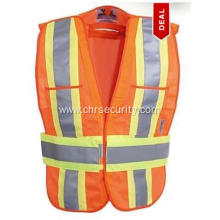 Orange Class 2 High Visibility Safety Vest